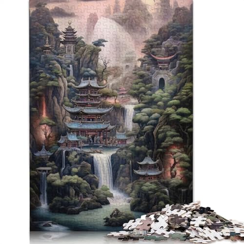 Fantasy Landscape 54 Puzzle für Erwachsene, Lernspiel, Puzzle-Geschenke für Kinder ab 12 Jahren, 520 Teile (52 x 38 cm) von LMYmoney
