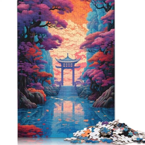 Fantasy Landscape 57 Puzzlespielzeug für Erwachsene, Lernspiel, Puzzlespiele für Erwachsene für Frauen und Männer, 520 Teile (52 x 38 cm) von LMYmoney