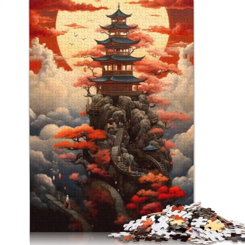 Fantasy-Landschaft, 39 Puzzles für Erwachsene, 520 Teile, anspruchsvolle Familienspiele, Denkspiele für Kinder ab 12 Jahren, 520 Teile (52 x 38 cm) von LMYmoney