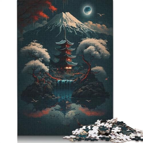 Fantasy-Nachtlandschaft 3, Puzzle für Erwachsene, Lernspiel, Puzzle-Geschenke für Kinder ab 12 Jahren, 1000 Teile (75 x 50 cm) von LMYmoney