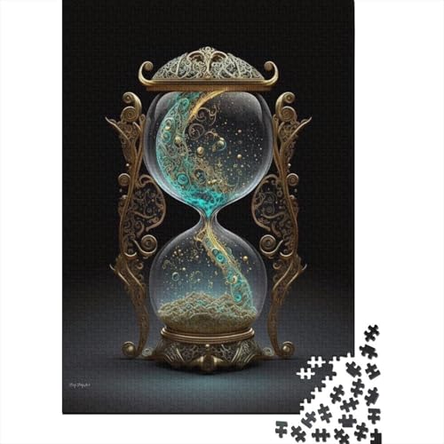 Fantasy-Sanduhr-Puzzle, Entspannungs-Herausforderung, Spielzeug, rechteckiges Papier-Puzzle für Jungen oder Mädchen, 1000 Teile (75 x 50 cm) von LMYmoney
