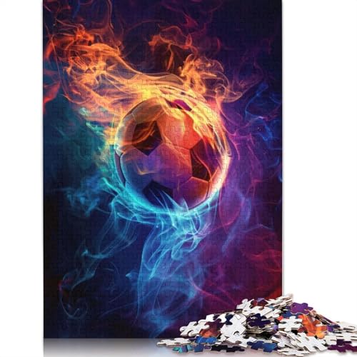 Fiery Match Puzzle 1000-teilige Schwer Puzzle Spielzeug Pädagogisches Spiel Impossible Herausforderungsspielzeug Für Erwachsene Kinder 1000pcs (40x28cm) von LMYmoney