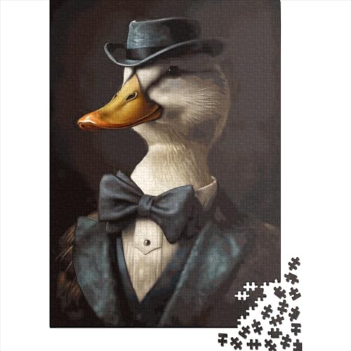 Funny Duck Puzzles 1000 Teile Schwer Puzzle Spielzeug Lernspiel Impossible Herausforderungsspielzeug Für Erwachsene Und Kinder Ab 12 Jahren 1000pcs (38x26cm) von LMYmoney