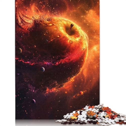Galactic Apple Dream, 1500-teiliges Puzzle, ab 18 Jahren, Lernspiele, Puzzles für Erwachsene, für Frauen, für Kinder ab 12 Jahren, 1500 Teile (85 x 57 cm) von LMYmoney