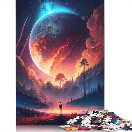 Galactic Wanderlust 1000 Puzzles für Erwachsene, Lernspiel, Puzzlespiele für Erwachsene für Jungen oder Mädchen, 1000 Teile (75 x 50 cm) von LMYmoney