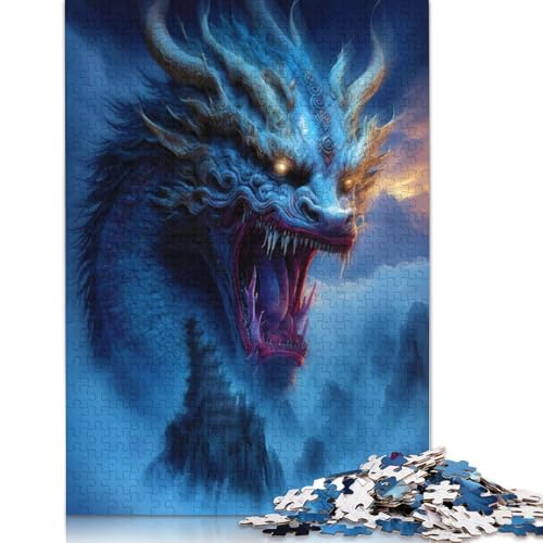 Galaxy Art Wolf-Puzzle, 100% recycelter Karton, 100% recycelter Karton, Puzzle für Jungen oder Mädchen, 1000 Teile (75 x 50 cm) von LMYmoney