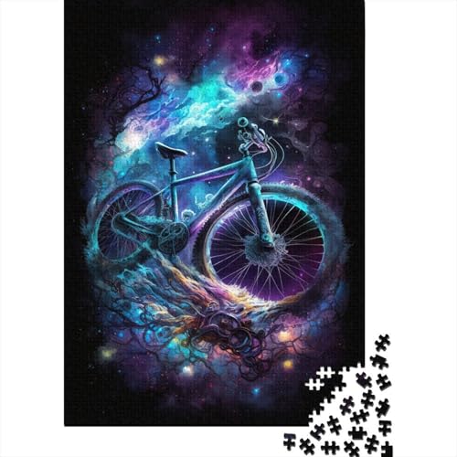 Galaxy Bike Puzzle DIY Spiel Papier Rechteckiges Puzzle für Jungen oder Mädchen Geburtstagsgeschenk 1000 Teile (38x26cm) von LMYmoney