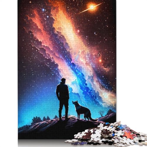 Galaxy Cosmos Adventure Puzzle für Erwachsene, Premium-Puzzle aus 100% recyceltem Brett, Problemlösungspuzzles für Erwachsene und Kinder, 520 Teile (52 x 38 cm) von LMYmoney