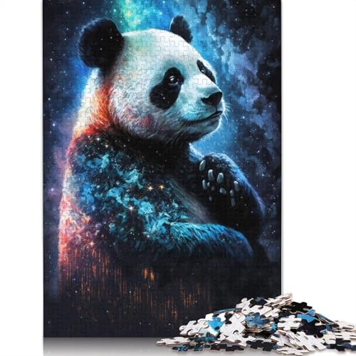 Galaxy Panda Puzzle-Spielzeug, Lernspiel, Premium-Karton-Puzzle für Erwachsene und Kinder, 1000 Teile (75 x 50 cm) von LMYmoney