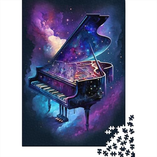Galaxy Piano Puzzle, herausfordernd und knifflig, 100% recycelter Karton, Puzzle für Erwachsene, Geburtstagsgeschenk für Teenager, 1000 Teile (38 x 26 cm) von LMYmoney