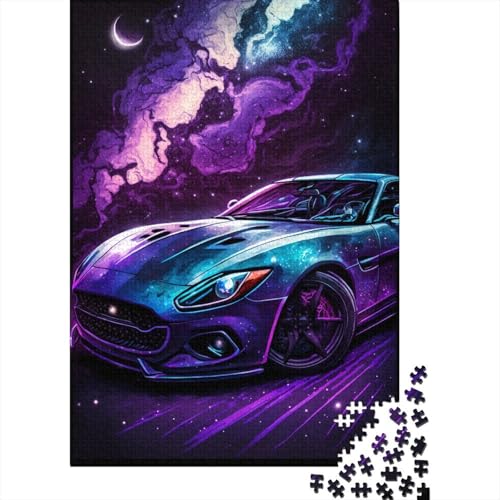 Galaxy Sportwagen-Puzzle für Erwachsene, 1000 Teile, Puzzles für Erwachsene und Teenager ab 12 Jahren, 1000 Teile (38 x 26 cm) von LMYmoney