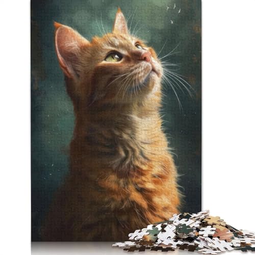 Gazing Upward Puzzle 1000 Teile Schwer Puzzle Spielzeug Pädagogisches Spiel Impossible Herausforderungsspielzeug Für Erwachsene Kinder 1000pcs (40x28cm) von LMYmoney