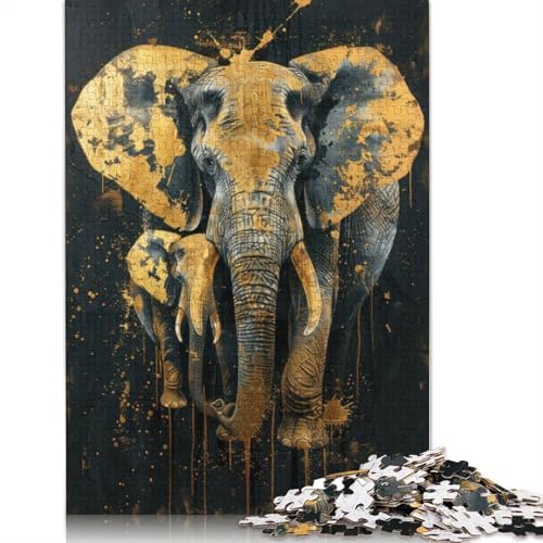 Gilded Majesty Puzzle 1000 Teile Schwer Puzzle Spielzeug Pädagogisches Spiel Impossible Herausforderungsspielzeug Für Erwachsene Kinder 1000pcs (40x28cm) von LMYmoney