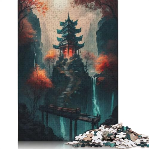 Grand Staircase Puzzle-Spielzeug für Erwachsene, Lernspiel, Puzzlespiele für Erwachsene für Frauen und Männer, 520 Teile (52 x 38 cm) von LMYmoney