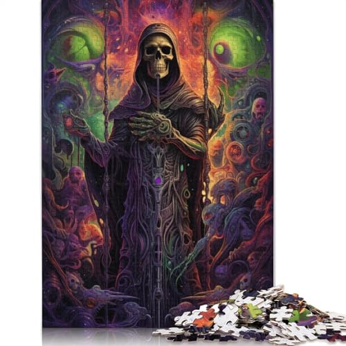 Grave Warden Puzzles 1000 Teile Schwer Puzzle Spielzeug Pädagogisches Spiel Impossible Herausforderung Spielzeug Für Erwachsene Kinder 1000pcs (75x50cm) von LMYmoney