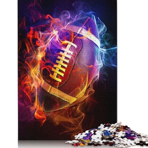 Gridiron Blaze Puzzle 1000 Teile Schwer Puzzle Spielzeug Pädagogisches Spiel Impossible Herausforderung Spielzeug Für Erwachsene Und Kinder Ab 14 Jahren 1000pcs (40x28cm) von LMYmoney