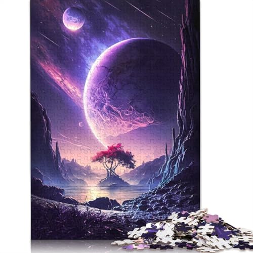 Heaven Lake Weltraum-Puzzle für Erwachsene, Lernspiel, Puzzle-Geschenke für Kinder ab 12 Jahren, 1000 Teile (75 x 50 cm) von LMYmoney