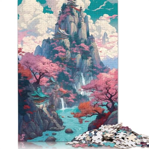 Heavenly Village 2, 520-teiliges Puzzle, ab 18 Jahren, Lernspiele, Puzzles für Erwachsene, für Frauen, für Kinder ab 12 Jahren, 520 Teile (52 x 38 cm) von LMYmoney