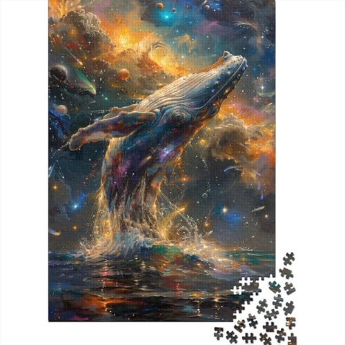 Holzpuzzle mit Walsprung, 1000 Teile, Puzzle für Erwachsene, Lernspiel, Herausforderungsspielzeug, 1000 Teile (38 x 26 cm) von LMYmoney