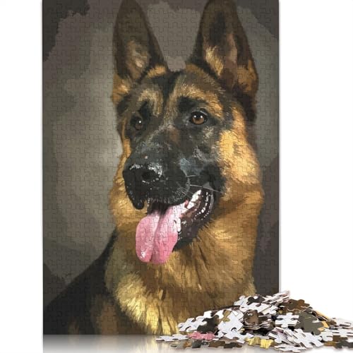 Hunde-Puzzle, 100% recycelter Karton, 100% recycelter Karton, Puzzle für Jungen oder Mädchen, 1000 Teile (26 x 38 cm) von LMYmoney