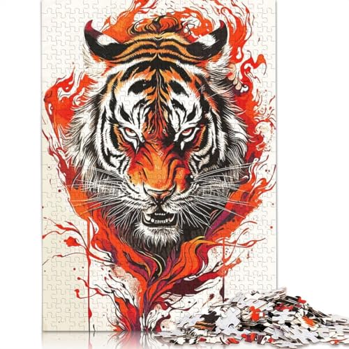King in Color Puzzle 1000 Teile Schwer Puzzle Spielzeug Lernspiel Impossible Herausforderungsspielzeug Für Erwachsene Kinder 1000pcs (75x50cm) von LMYmoney