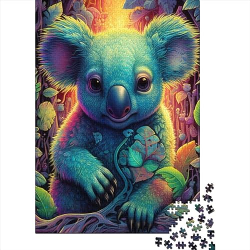 Koala Puzzles 1000 Teile Schwer Puzzle Spielzeug Lernspiel Impossible Herausforderung Spielzeug Für Erwachsene Und Kinder Ab 12 Jahren 1000pcs (75x50cm) von LMYmoney