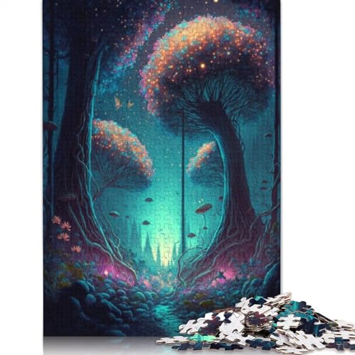 Kosmische Pilz-Puzzles für Erwachsene, 1000 Teile, Puzzles für Erwachsene und Teenager ab 12 Jahren, 1000 Teile (75 x 50 cm) von LMYmoney