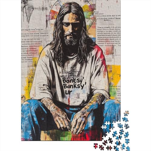 Kunst, Christlicher Jesus, Christliche religiöse Überzeugungen, Puzzle, Alter 18 Jahre, Upe Lernspiele, Papier, rechteckiges Puzzle für Erwachsene und Teenager, 70 x 50 cm/1000 Teile Kunst, Christlicher Jesus, Christliche religiöse Überzeugungen, Puzzle, Alter 18 Jahre, Upe Lernspiele, Papier, rechteckiges Puzzle für Erwachsene und Teenager, 70 x 50 cm/1000 Teile von LMYmoney