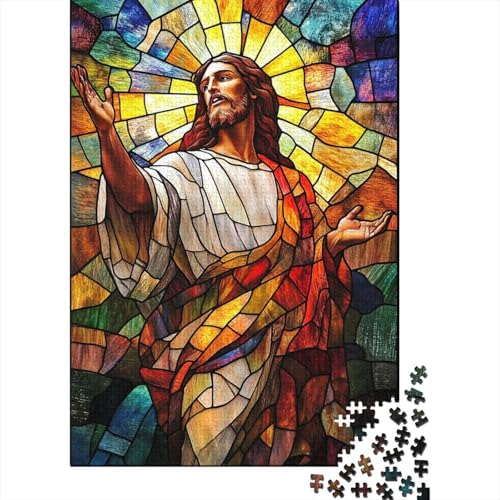 Kunst, Christlicher Jesus, Christliche religiöse Überzeugungen, Puzzle, Alter 18 Jahre, Upe Lernspiele, Papier, rechteckiges Puzzle für Erwachsene und Teenager, 70 x 50 cm/1000 Teile Kunst, Christlicher Jesus, Christliche religiöse Überzeugungen, Puzzle, Alter 18 Jahre, Upe Lernspiele, Papier, rechteckiges Puzzle für Erwachsene und Teenager, 70 x 50 cm/1000 Teile von LMYmoney