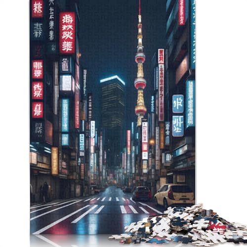Kunst-Sportwagen-Puzzle, Denksportaufgabe, 100% recyceltes Holzpuzzle für Frauen und Männer, Muttertagsgeschenke, 520 Teile (52 x 38 cm) von LMYmoney