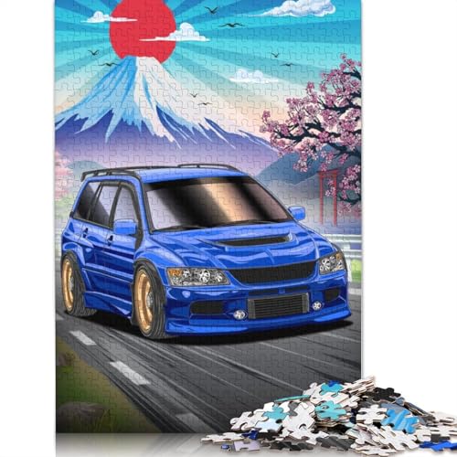 Kunst-Sportwagen-Puzzle, Denksportaufgabe, 100% recyceltes Holzpuzzle für Kinder und Erwachsene ab 12 Jahren, Vatertagsgeschenk, 1500 Teile (85 x 57 cm) von LMYmoney