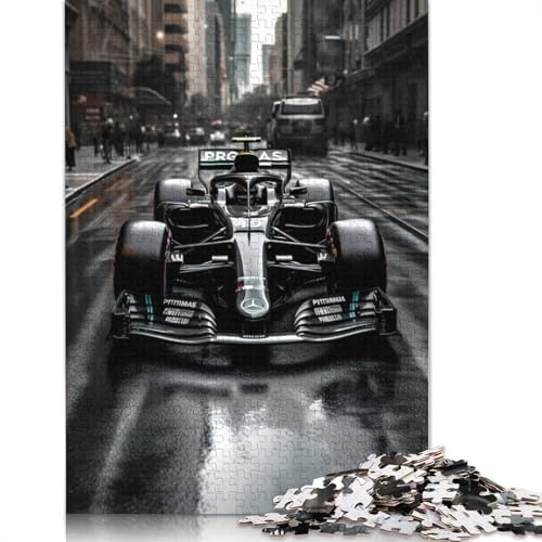 Kunst-Sportwagen-Puzzle, Denksportaufgabe, 100% recyceltes Holzpuzzle für Kinder und Erwachsene ab 12 Jahren, Vatertagsgeschenk, 1500 Teile (85 x 57 cm) von LMYmoney