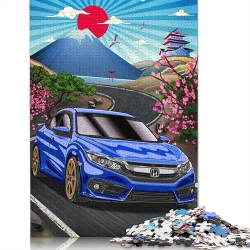 Kunst-Sportwagen-Puzzle, anspruchsvolle Familienspiele, 100% recyceltes Holzpuzzle für Erwachsene und Kinder, Geburtstagsgeschenk, 1500 Teile (85 x 57 cm) von LMYmoney