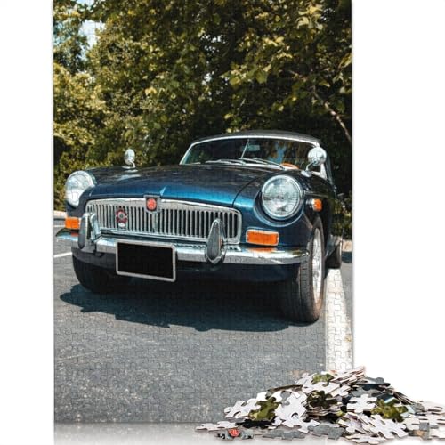 Kunst-Sportwagen-Puzzle, anspruchsvolle Familienspiele, 100% recyceltes Holzpuzzle für Erwachsene und Kinder, Geburtstagsgeschenk, 520 Teile (52 x 38 cm) von LMYmoney
