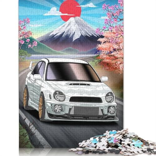 Kunst-Sportwagen-Puzzle, einzigartige Heimdekoration, rechteckiges Holzpuzzle für Erwachsene und Teenager, Muttertagsgeschenke, 1500 Teile (85 x 57 cm) von LMYmoney