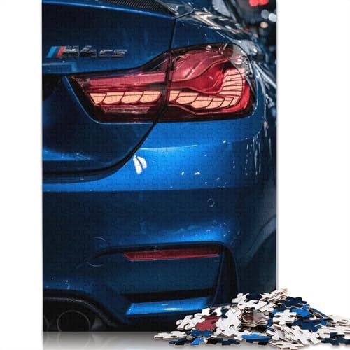 Kunst-Sportwagen-Puzzle, schwieriges, hartes, rechteckiges Holzpuzzle für Erwachsene und Kinder, einzigartiges Geschenk, 520 Teile (52 x 38 cm) von LMYmoney
