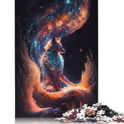 Kurama, EIN neunschwänziger Fuchs. Bunte, Coole Puzzles für Kinder ab 12 Jahren. 1000 Teile (75 x 50 cm). von LMYmoney