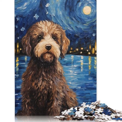 Lagotto Romagnolo Puzzle für Erwachsene, Spielzeug, Lernspiel, schwierige Puzzles für Kinder ab 12 Jahren, 520 Teile (52 x 38 cm) von LMYmoney
