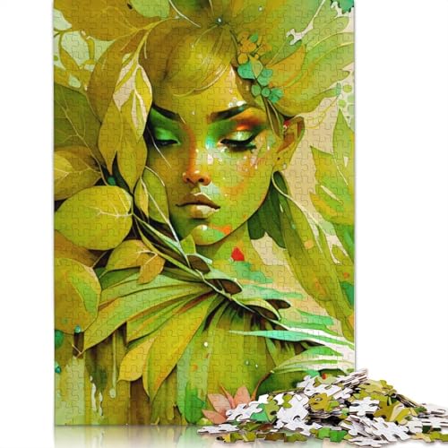 Leafy FAE Puzzle 1000 Teile Schwer Puzzle Spielzeug Lernspiel Impossible Herausforderungsspielzeug Für Erwachsene Kinder 1000pcs (75x50cm) von LMYmoney