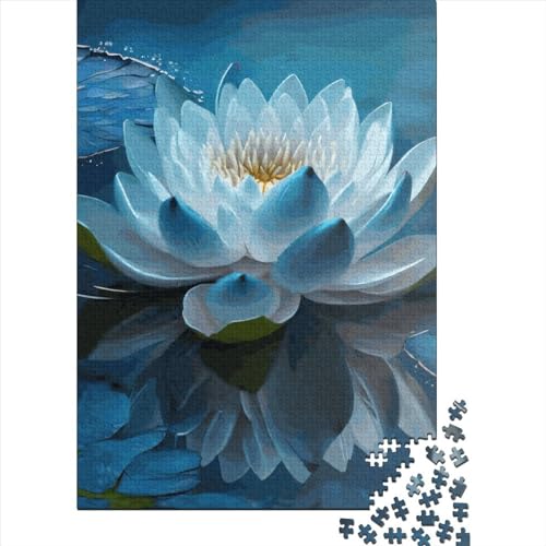 Lotus Art Puzzles 1000-teilige Schwer Puzzle Spielzeug Lernspiel Impossible Herausforderungsspielzeug Für Erwachsene Kinder 1000pcs (75x50cm) von LMYmoney