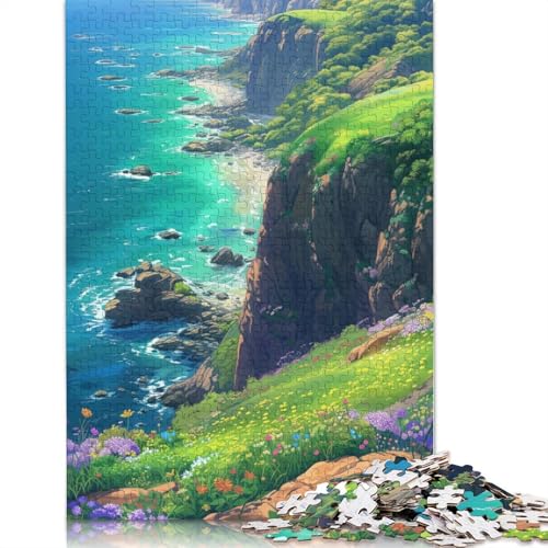 Lush Fields Puzzles für Erwachsene, 1000-teiliges Puzzle für Teenager ab 12 Jahren, 1000 Teile (75 x 50 cm) von LMYmoney