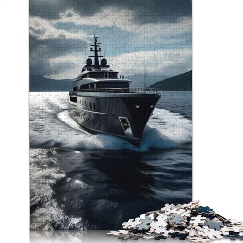 Luxury Yacht Puzzle 1000 Teile Schwer Puzzle Spielzeug Lernspiel Impossible Herausforderungsspielzeug Für Erwachsene Und Kinder Ab 12 Jahren 1000pcs (75x50cm) von LMYmoney