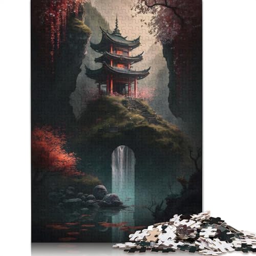 Magisches Sichtpuzzle für Erwachsene, Lernspiel, Puzzle, Geschenke für Kinder ab 12 Jahren, 1500 Teile (85 x 57 cm) von LMYmoney