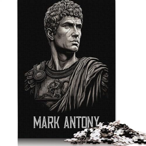 Mark Antony Puzzle, rechteckig, aus Pappe, Beste Puzzles für Kinder ab 12 Jahren, 1000 Teile (75 x 50 cm) von LMYmoney