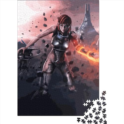 Mass Effect Puzzle 1000 Teile Schwer Puzzle Spielzeug Lernspiel Impossible Herausforderungsspielzeug Für Erwachsene Und Kinder Ab 12 Jahren 1000pcs (38x26cm) von LMYmoney