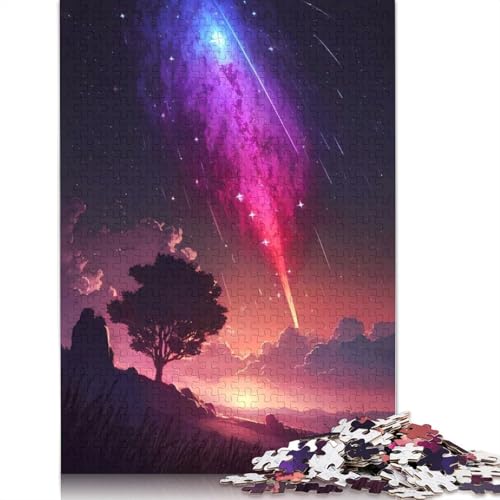 Meteorschauer-Magie-Puzzles für Erwachsene, Spielzeug, Lernspiel, schwierige Puzzles für Kinder ab 12 Jahren, 520 Teile (52 x 38 cm) von LMYmoney