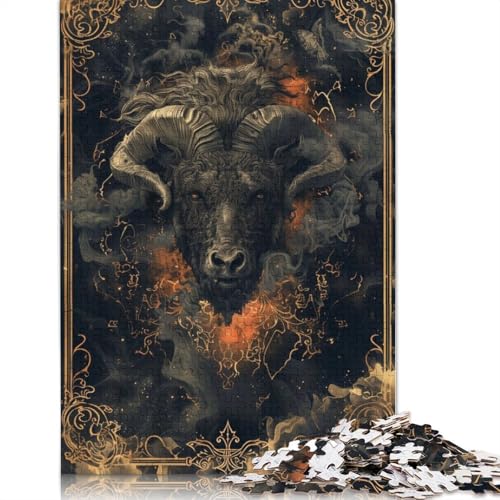 Minotaur Puzzle 1000-teilige Schwer Puzzle Spielzeug Lernspiel Impossible Herausforderungsspielzeug Für Erwachsene Kinder 1000pcs (40x28cm) von LMYmoney