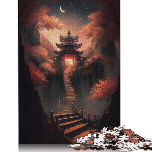 Mysterius Path 520-teiliges Puzzle für Erwachsene, Denksportaufgaben für Erwachsene, ungewöhnliche Puzzles für Erwachsene, für Erwachsene Kinder, 520 Teile (52 x 38 cm) von LMYmoney