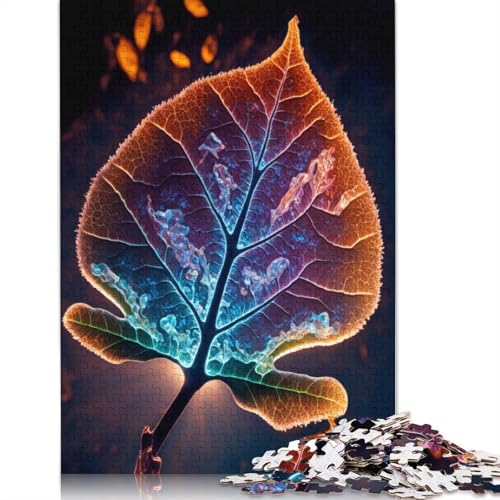 Mystic Leaf Puzzle für Erwachsene, Lernspiel, Puzzle-Geschenke für Kinder ab 12 Jahren, 520 Teile (52 x 38 cm) von LMYmoney