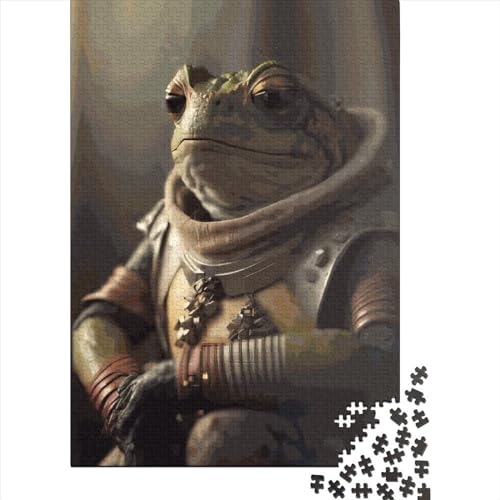Mystical Frog Puzzles 1000 Teile Schwer Puzzle Spielzeug Lernspiel Impossible Herausforderungsspielzeug Für Erwachsene Und Kinder Ab 12 Jahren 1000pcs (75x50cm) von LMYmoney
